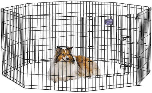 MidWest Homes for Pets Foldable Metal Exercise Pen