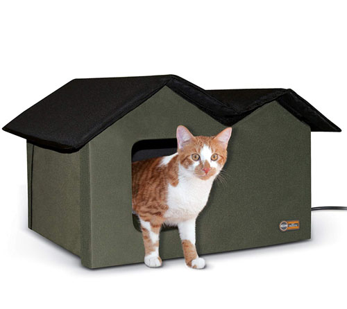 K&H Pet Products Extra-Wide Outdoor Kitty House