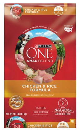 Purina ONE SmartBlend Chicken & Rice Adult Dry Dog Food